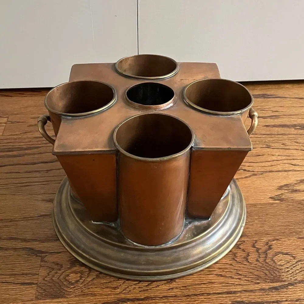 Vintage Copper Wine Cooler
